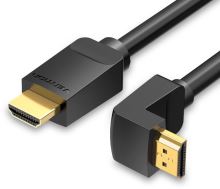 Video kabel Vention HDMI 2.0 Right Angle Cable 270 Degree 1.5m Black
