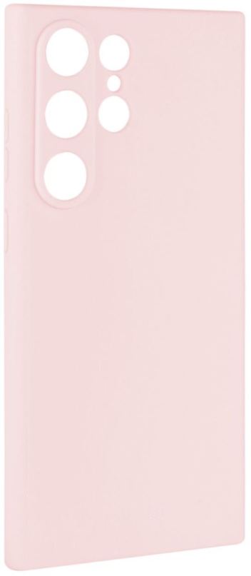 Kryt na mobil FIXED Story pro Samsung Galaxy S23 Ultra růžový