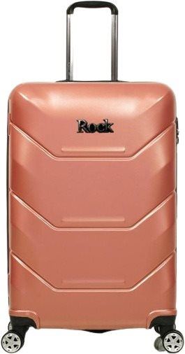 Cestovní kufr Rock TR-0230-S ABS - růžová