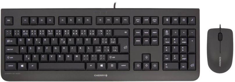 Set klávesnice a myši Cherry DC 2000 CZ+SK layout - černá