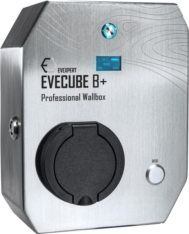 Nabíjecí stanice pro elektromobily EV Expert Evecube B+, 22kW,  AC, 5m, kabel TYP 2