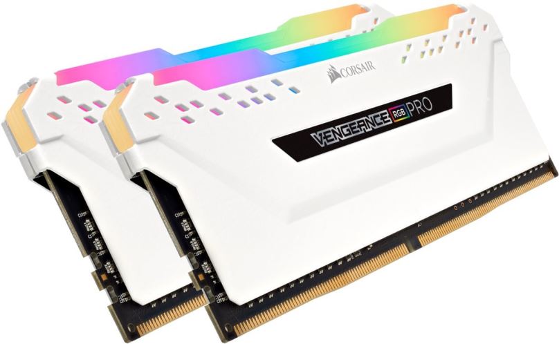 Operační paměť Corsair 16GB KIT DDR4 3600MHz CL18 Vengeance RGB PRO bílá