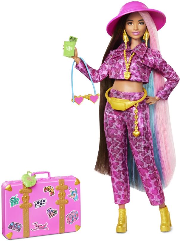 Panenka Barbie Extra - V safari oblečku