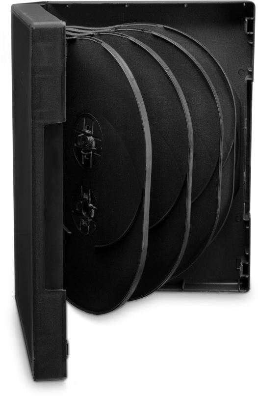 Obal na CD/DVD Cover IT Krabička na 10ks - černá, 33mm,5ks/bal