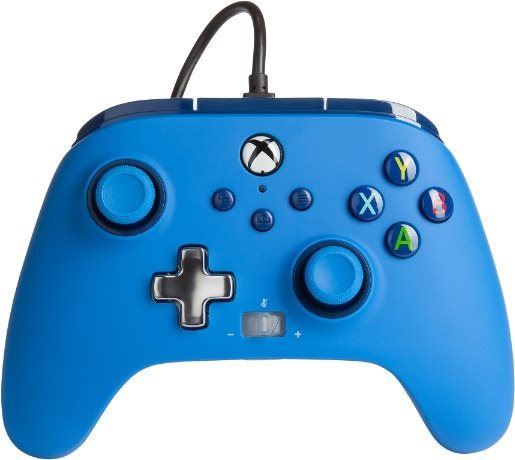 Gamepad PowerA Enhanced Wired Controller - Blue - Xbox