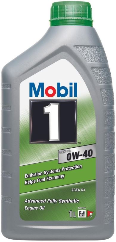 Motorový olej Mobil 1 ESP x3 0W-40, 1 L