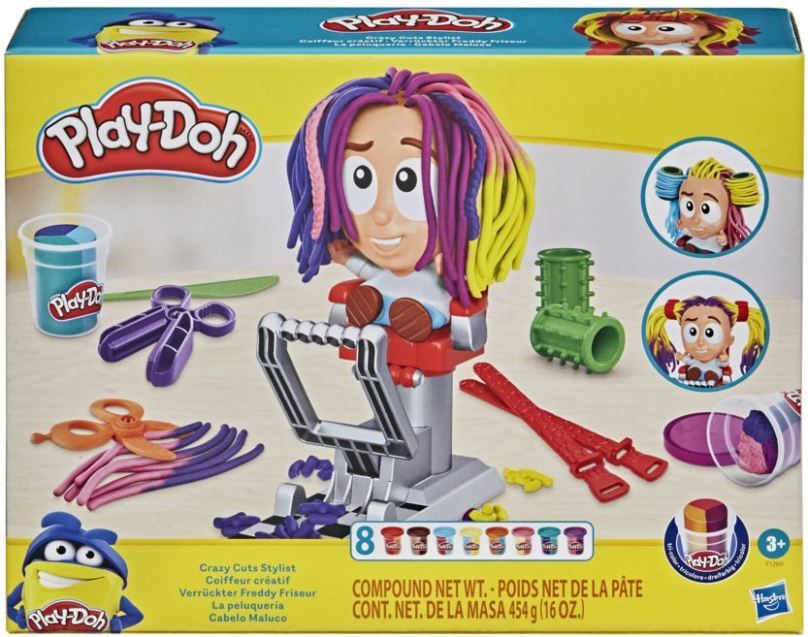Modelovací hmota Play-Doh Bláznivé kadeřnictví