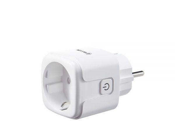 Chytrá zásuvka Tellur WiFi Smart AC Plug, měření spotřeby, 3680W, 16A, bilá
