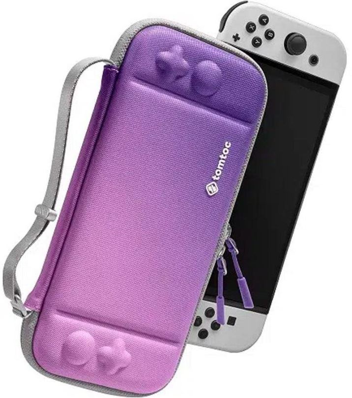 Obal na Nintendo Switch tomtoc FancyCase - Nintendo Switch / OLED, fialová