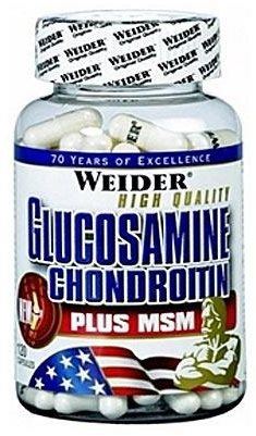 Kloubní výživa Weider Glucosamine Chondrotin+MSM 120kapslí