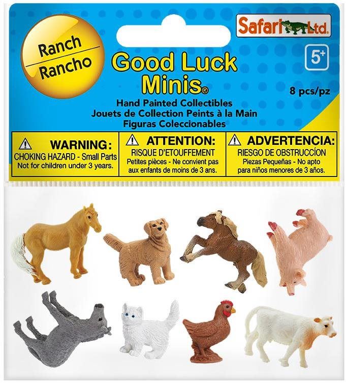 Set figurek a příslušenství Safari Ltd. Good Luck Minis Funpack - Ranč