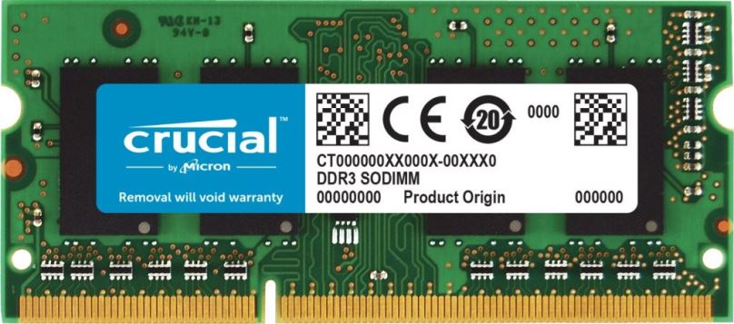 Operační paměť Crucial SO-DIMM 4GB DDR3L 1600MHz CL11