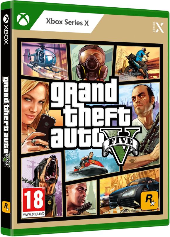 Hra na konzoli Grand Theft Auto V (GTA 5) - Xbox Series X