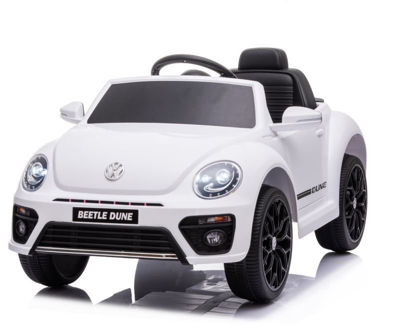Dětské elektrické auto Volkswagen Beetle - bílý