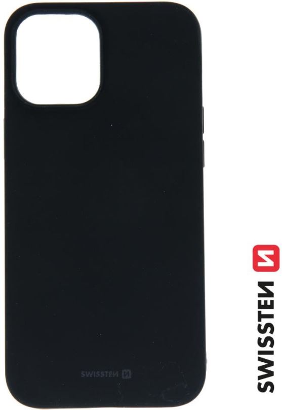 Kryt na mobil Swissten Soft Joy pro Apple iPhone 12 Pro Max černá