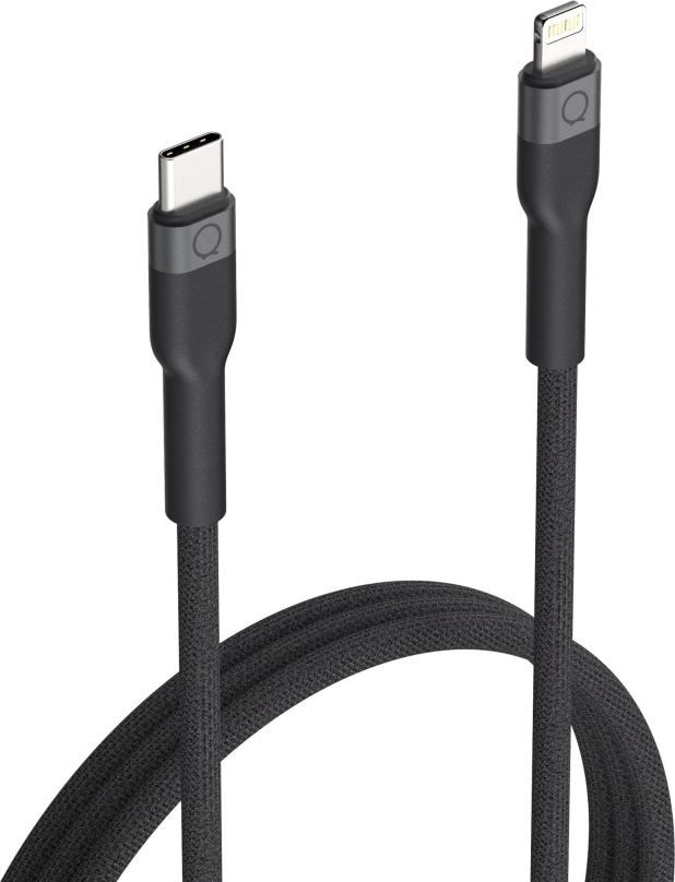 Datový kabel LINQ USB-C to Lightning PRO Cable, Mfi Certified 2m - Space Grey