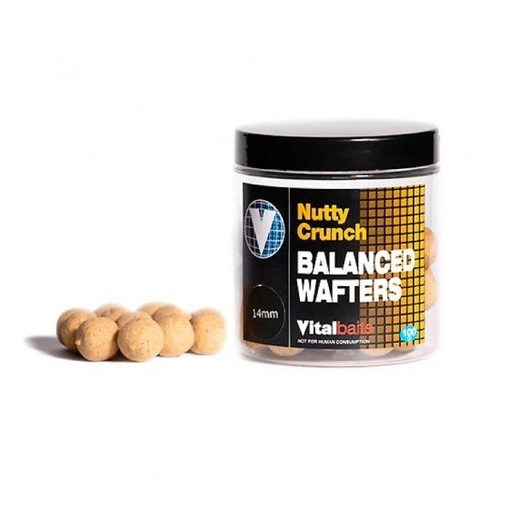 Vitalbaits Wafters Nutty Crunch 100g 18mm