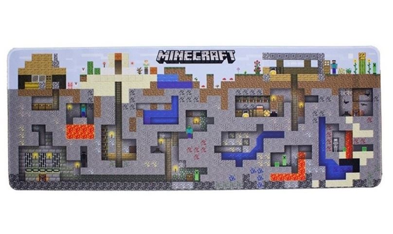 Podložka pod myš Minecraft - World - Herní podložka na stůl