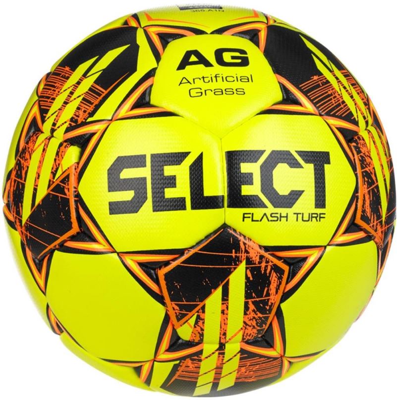 Futsalový míč SELECT FB Flash Turf 2023/24 Yellow vel. 5