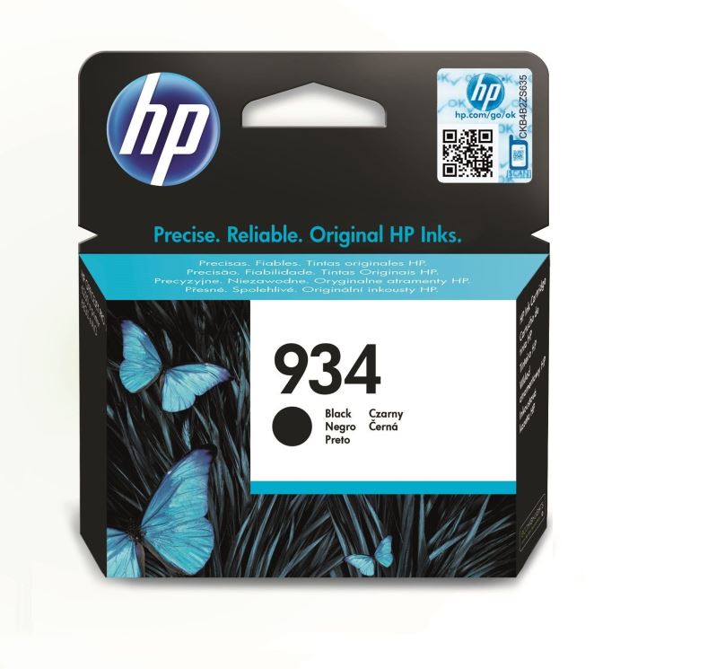 Cartridge HP C2P19AE č. 934 černá