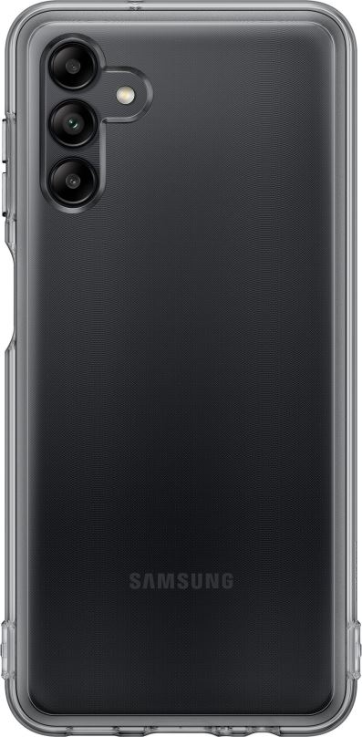 Kryt na mobil Samsung Galaxy A04s Poloprůhledný zadní kryt černá