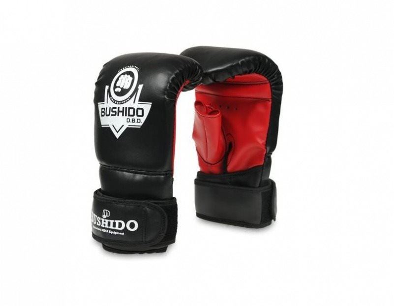 Boxerské rukavice DBX BUSHIDO RP4 černo-červené
