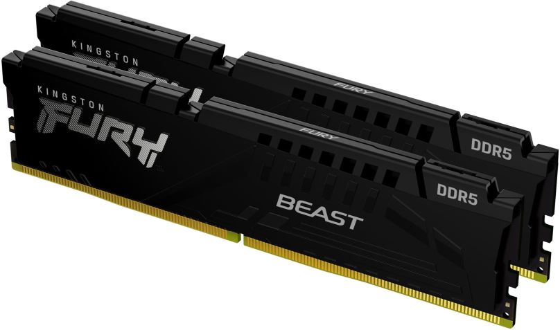 Operační paměť Kingston FURY 64GB KIT DDR5 6000MT/s CL30 Beast Black EXPO