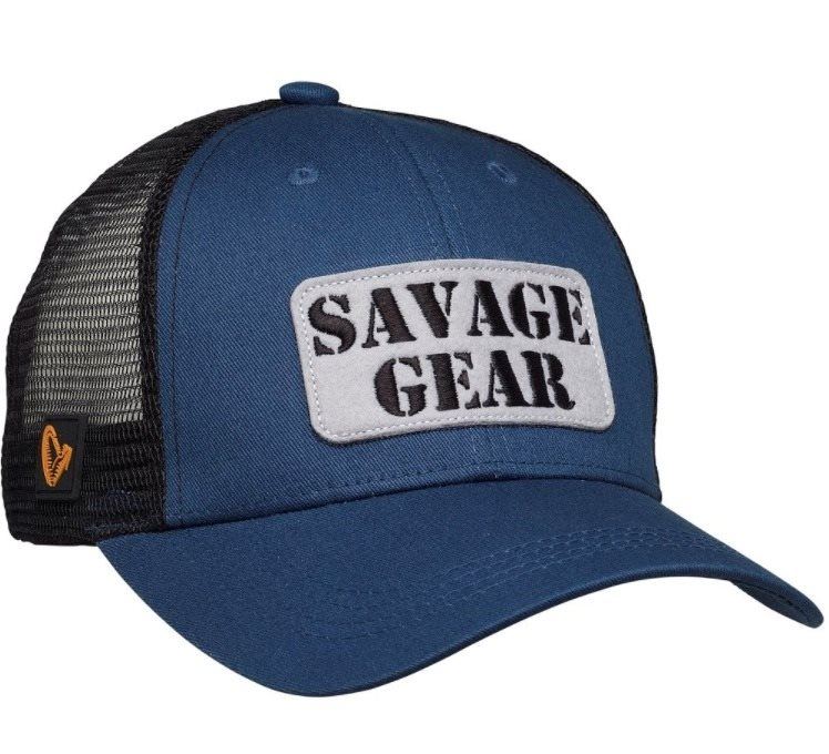 Savage Gear Kšiltovka Logo Badge Cap Teal Blue