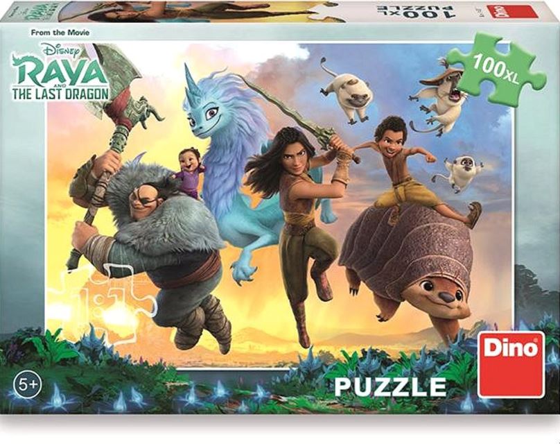 Puzzle Dino Raya 100 xl puzzle