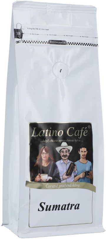 Káva Latino Café Káva Sumatra, zrnková 500g