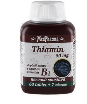 Vitamín B MedPharma Thiamin (vitamin B1) 50 mg -  67 tbl.