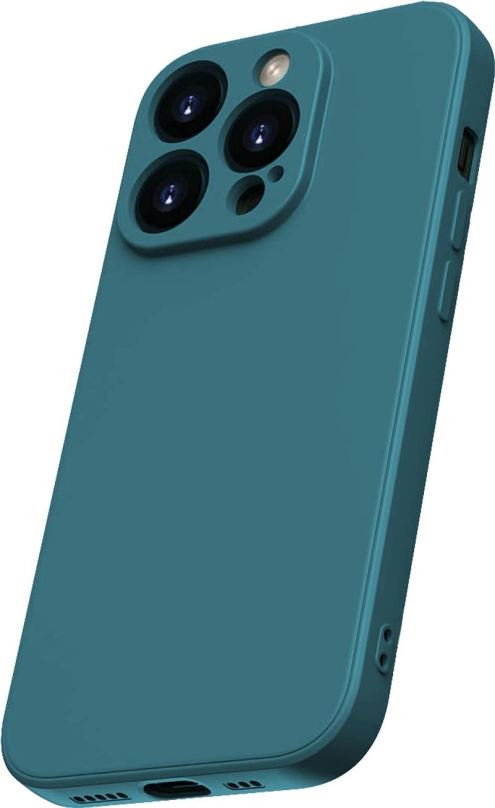 Kryt na mobil Lenuo TPU obal na iPhone 15 Pro tmavě modrá