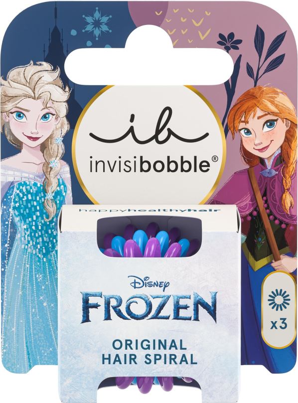 Gumičky do vlasů INVISIBOBBLE KIDS ORIGINAL Disney Frozen 3 ks