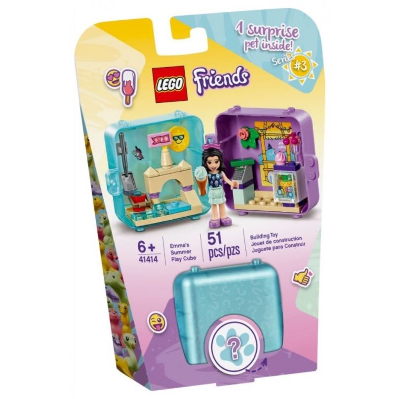 LEGO stavebnice LEGO Friends 41414 Herní boxík: Emma a její léto