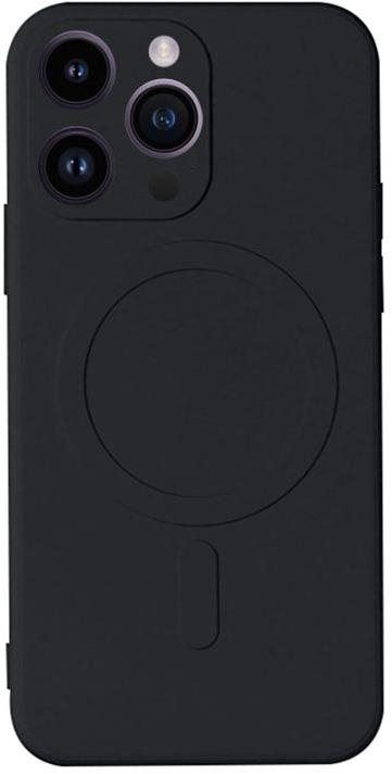 Kryt na mobil TopQ Kryt iPhone 14 Pro s MagSafe černý 85058