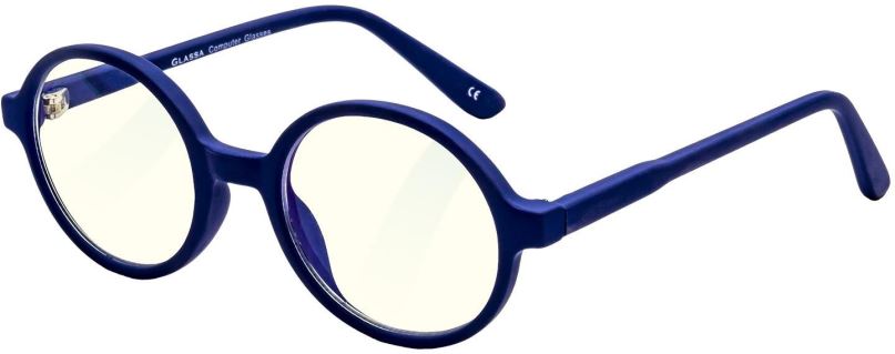 Brýle na počítač GLASSA KIDS Blue Light Blocking GlassesPCG 10, dioptrie +0,00  modrá