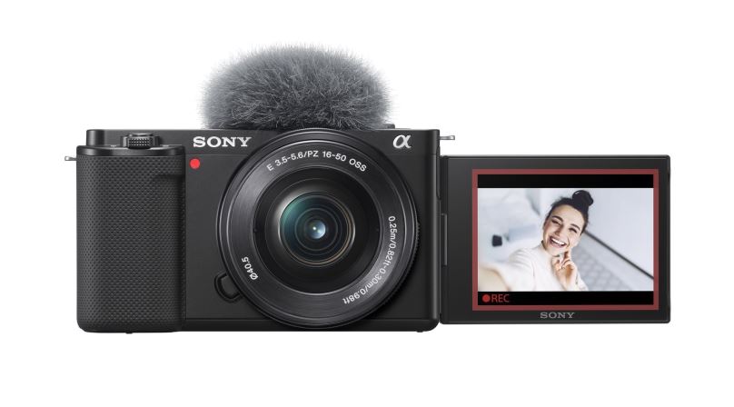 Digitální fotoaparát Sony Alpha ZV-E10 vlogovací fotoaparát + E PZ 16–50 mm f/3,5–5,6 OSS