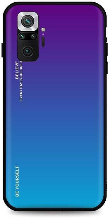 Kryt na mobil TopQ Kryt LUXURY Xiaomi Redmi Note 10 Pro pevný duhový purpurový 58034