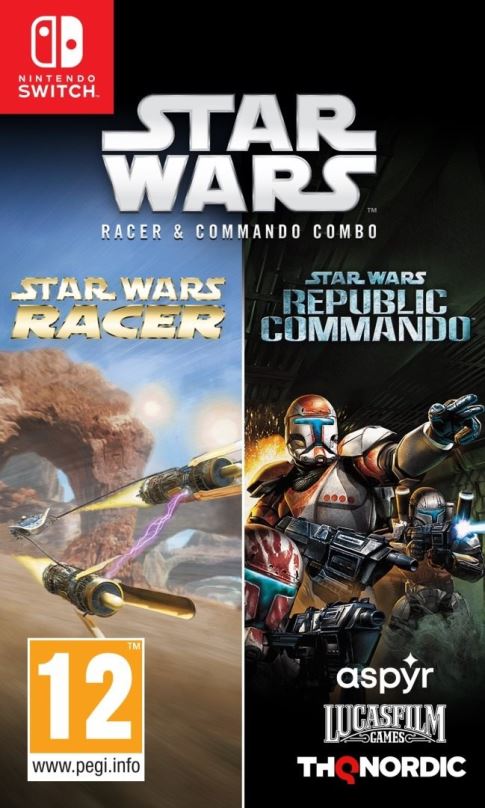 Hra na konzoli Star Wars Racer and Commando Combo - Nintendo Switch