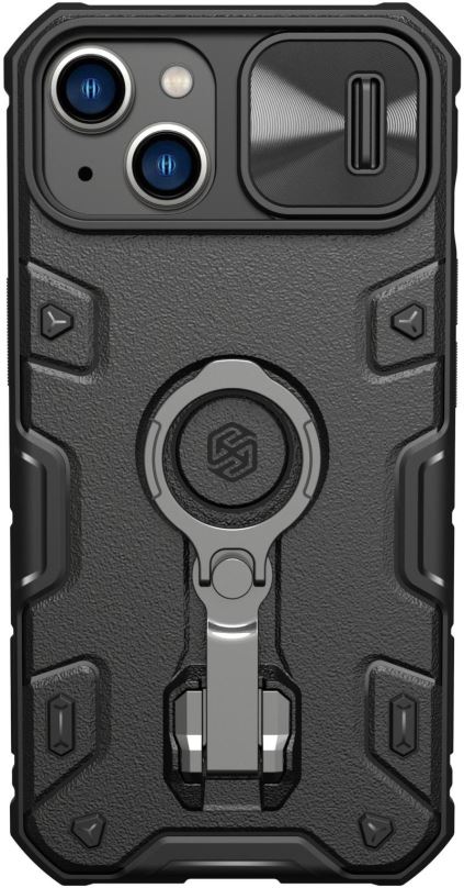 Kryt na mobil Nillkin CamShield Armor PRO Magnetic Zadní Kryt pro Apple iPhone 14 Plus Black