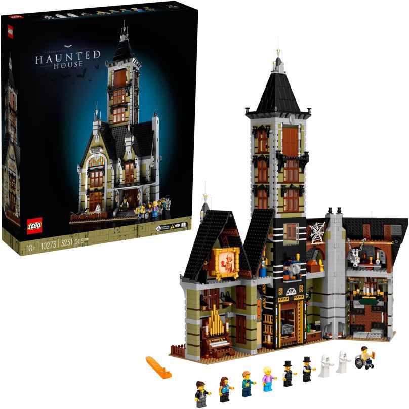 LEGO stavebnice LEGO® Icons 10273 Strašidelný dům na pouti