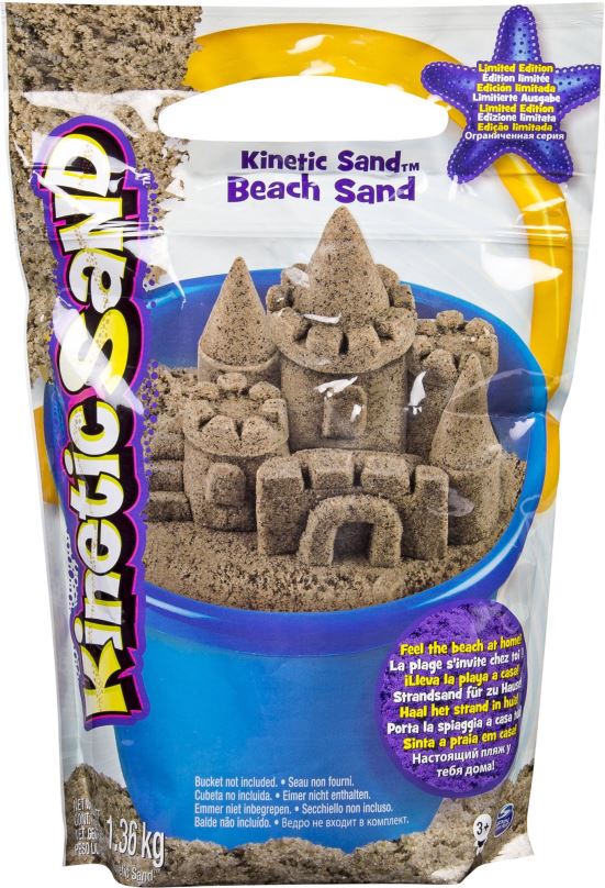 Kinetický písek Kinetic sand Přírodní tekutý písek 1,4 kg