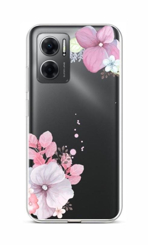 Kryt na mobil TopQ Kryt Xiaomi Redmi 10 5G Violet Blossom 86417