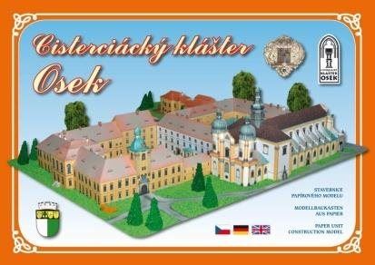 Papírový model Cisterciácký klášter Osek: Stavebnice papírového modelu