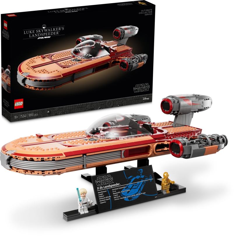 LEGO stavebnice LEGO® Star Wars™ 75341 Pozemní spídr Luka Skywalkera