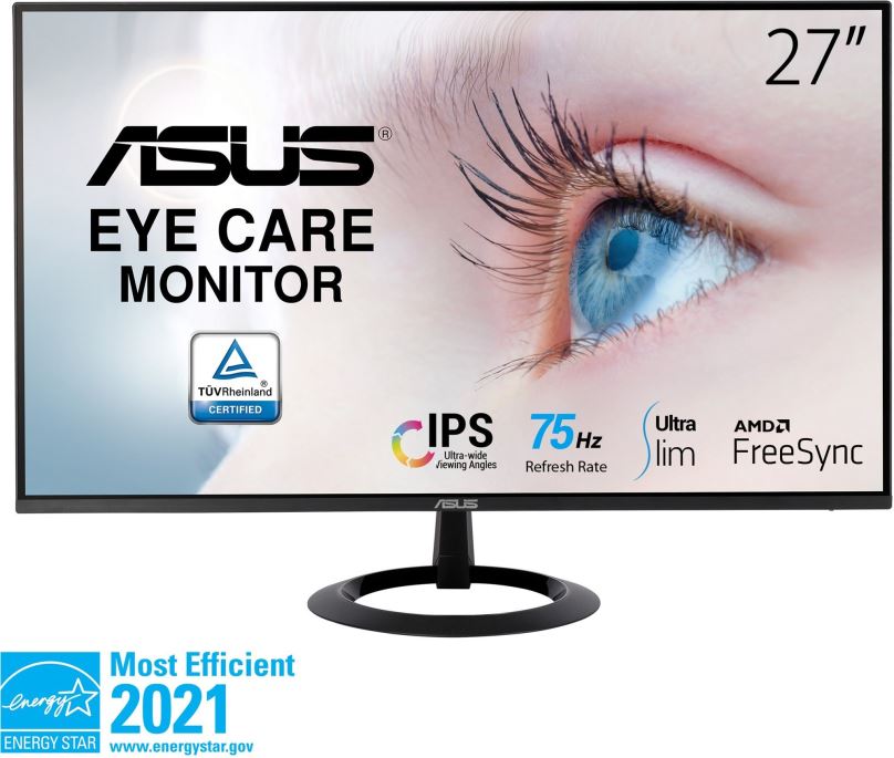 LCD monitor 27" ASUS VZ27EHE Eye Care Monitor