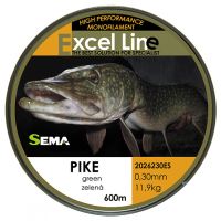 Sema Vlasec Pike 600m 0,25mm 8,4kg