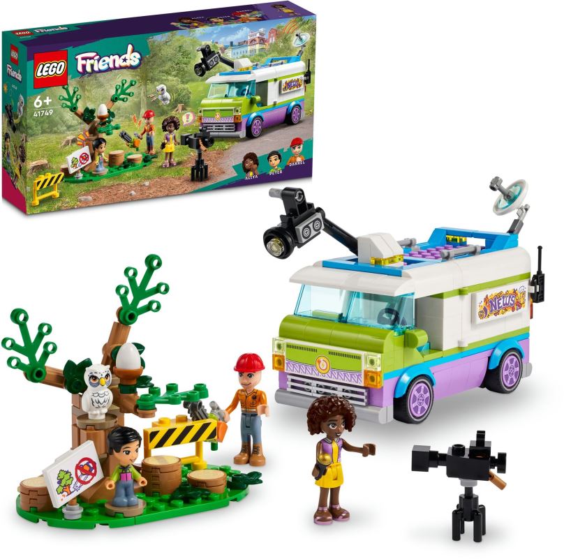 LEGO stavebnice LEGO® Friends 41749 Novinářská dodávka