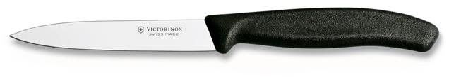 Kuchyňský nůž Victorinox nůž na zeleninu 10 cm černý