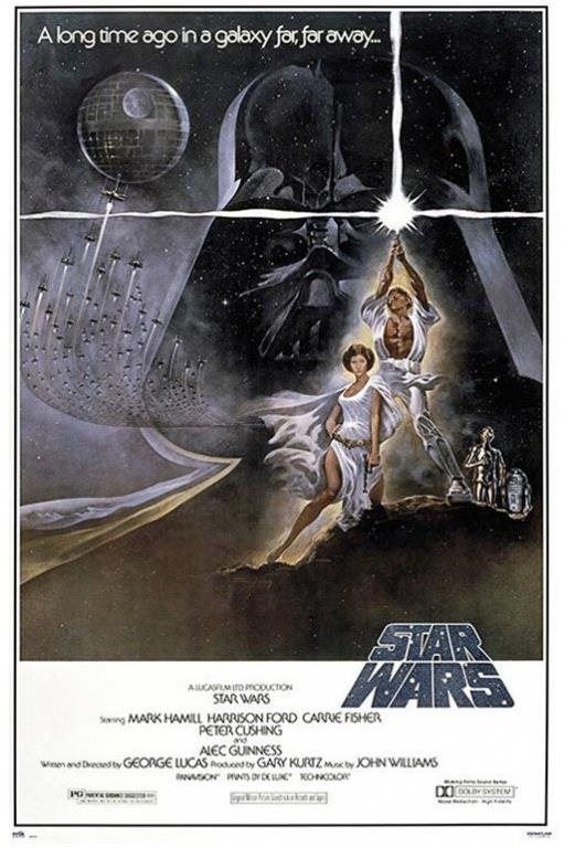 Plakát Star Wars - Hvězdné války - Strážci galaxie - Caertel   - plakát